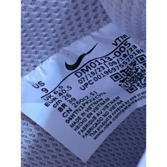 Nike Court Vision Alta Platform Sneakers Women's Pink White Size 9 no box - Picture 9 of 9